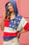 BiBi American Flag Theme Hoodie