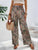 Printed Wide Leg Pants