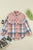 Plaid Button Up Long Sleeve Shacket