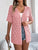 Openwork Open Front Short Sleeve Cardigan