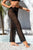 Openwork Mid-Rise Waist Swim Pants