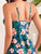 Printed Scoop Neck One-Piece Swimwear