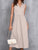 Ruched Sleeveless Midi Dress