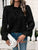 Frill Round Neck Long Sleeve Shirt