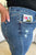 Judy Blue Full Size Queen Of Hearts Coin Pocket BF Jeans