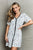 MOON NITE Quilted Quivers Button Down Sleepwear Dress