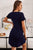 Heart Graphic Short Sleeve Night Dress