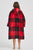 Plaid Hooded Oversize Fuzzy Lounge Dress