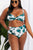 Marina West Swim Take A Dip Twist High-Rise Bikini in Forest