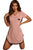 Heart Graphic Lace Trim Night Dress