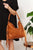 SHOMICO PU Leather Fringe Detail Shoulder Bag