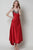 Full Size Lace Trim V-Neck Spaghetti Strap Satin Night Dress