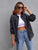 Distressed Drop Shoulder Denim Jacket