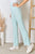 RISEN Full Size High Waist Ultra Soft Knit Flare Pants