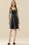 Doublju Full Size Round Neck Ruched Sleeveless Dress with Pockets