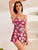 Printed Scoop Neck One-Piece Swimwear