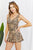 Marina West Swim Full Size Clear Waters Swim Dress in Leopard