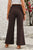 Elastic Waist Wide Leg Pants