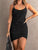 Ruched Scoop Neck Mini Cami Dress