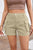 High Waist Shorts with Pockets