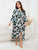 Plus Size Tie Waist Robe