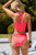 Scoop Neck Sleeveless Swim Set