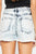 Kancan Full Size Distressed High Waist Denim Shorts