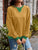 Contrast Round Neck Long Sleeve Sweatshirt