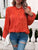 Frill Round Neck Long Sleeve Shirt