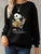 Panda Round Neck Dropped Shoulder Sweatshirt