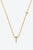 Q To U Zircon 925 Sterling Silver Necklace