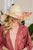 Justin Taylor Floral Bow Detail Sunhat