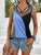 Color Block Tank Top