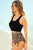Two-Tone Tied Two-Piece Swimsuit