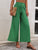 High Waist Slit Wide Leg Pants