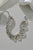 Double-Layered Zircon Decor Alloy Bracelet
