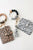 Random 2-Pack Leopard Mini Purse Tassel Wristlet Key Chain