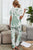 Tie-Dye Tee and Drawstring Waist Joggers Lounge Set