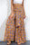 Printed High-Rise Tied Culottes