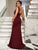 Rhinestone One-Shoulder Formal Dress