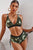Camouflage Crisscross Tie-Back Bikini Set