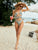 Animal Print Cutout Sleeveless One-Piece Swimsuit