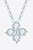 Moissanite Four Leaf Clover Pendant Necklace