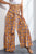 Printed High-Rise Tied Culottes