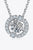 Moissanite Pendant Chain-Link Necklace