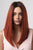 13*2" Full-Machine Wigs Synthetic Mid-Length Straight 27"