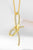Zircon Bow Pendant Necklace
