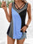 Color Block Tank Top