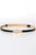 Skinny PU Leather Belt with Alloy Buckle