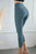 Feel Like Skin Elastic Waistband Cropped Yoga Leggings